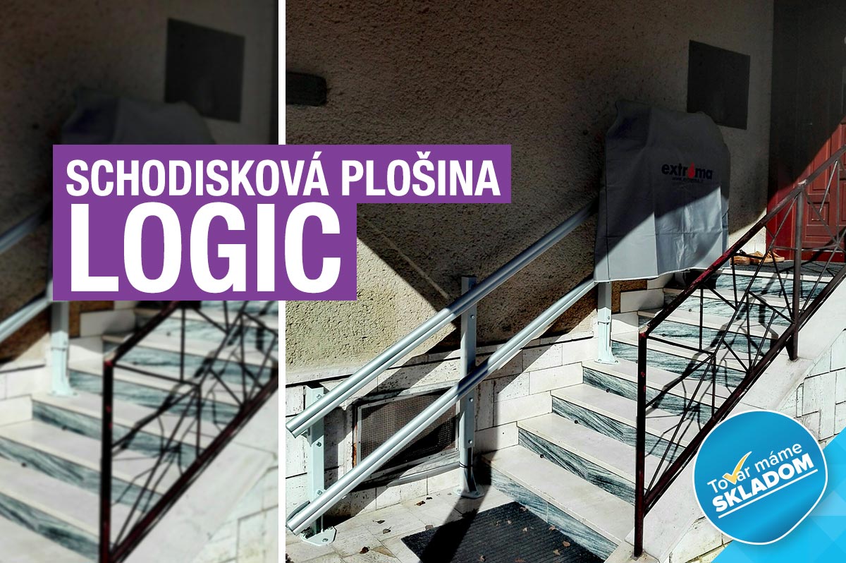 Šikmá plošina na schody - LOGIC