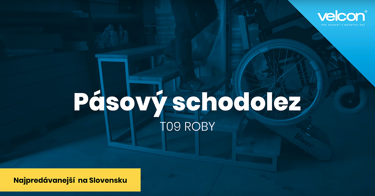 Pásový schodolez – VIDEO s praktickou ukážkou
