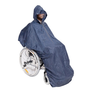 Pršiplášť na invalidný vozík