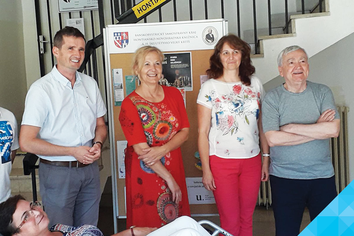 Pásový schodolez pre Hontansko Novohradskú knižnicu