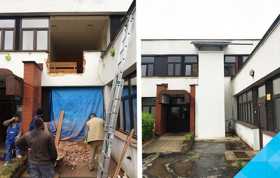 Výťah pre školu Jana Vojťaššáka