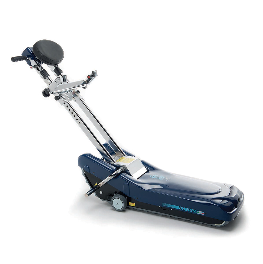 "Pásový schodolez Sherpa"