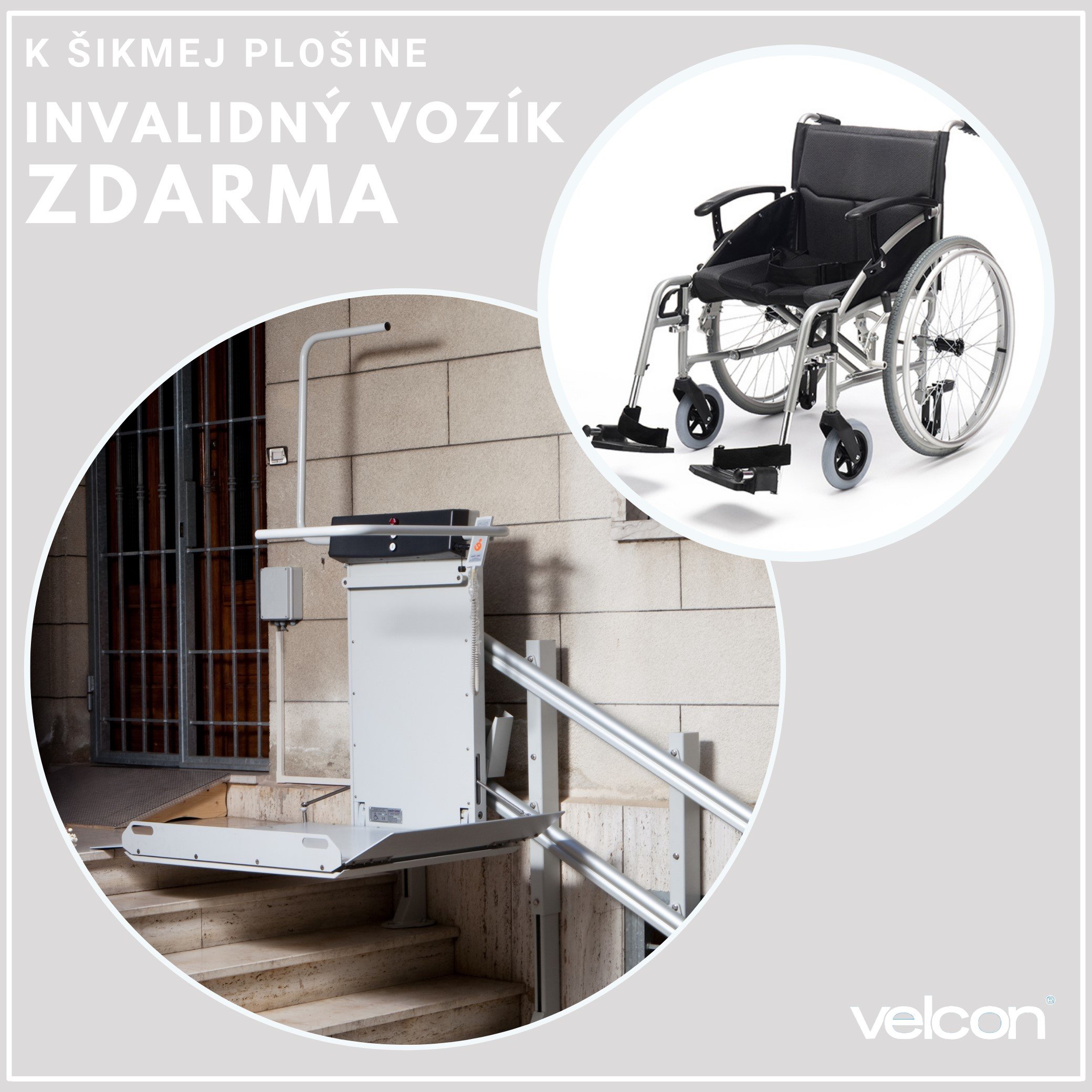 Stoličkový výťah - Darček chodítko