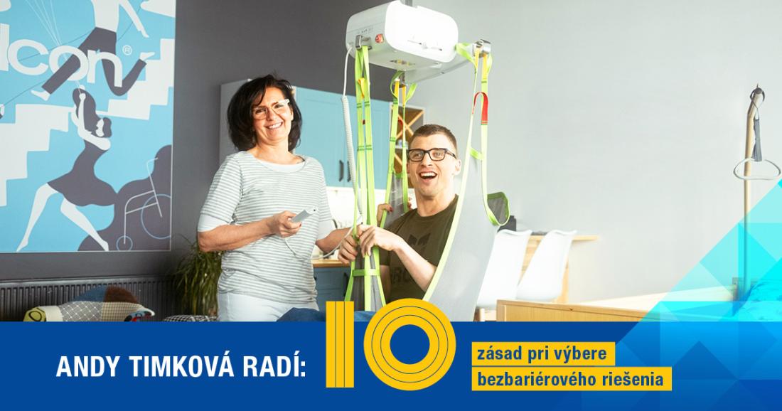 10 rád: Ako postupovať pri výbere bezbariérového riešenia