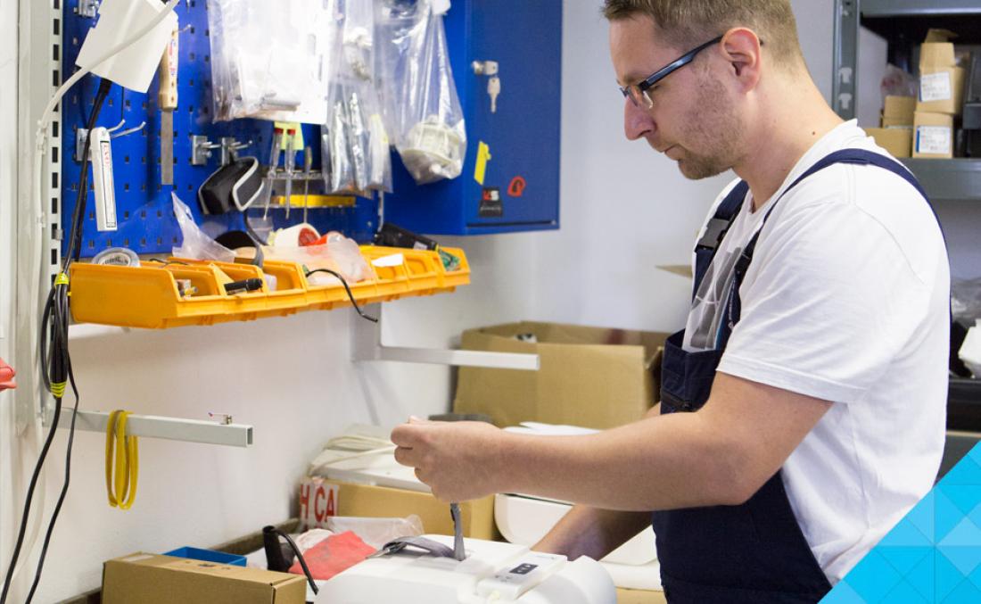 Bezbariérové zariadenie pred inštaláciou