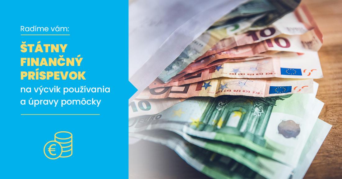 Štátny finančný príspevok na výcvik používania a úpravy pomôcky