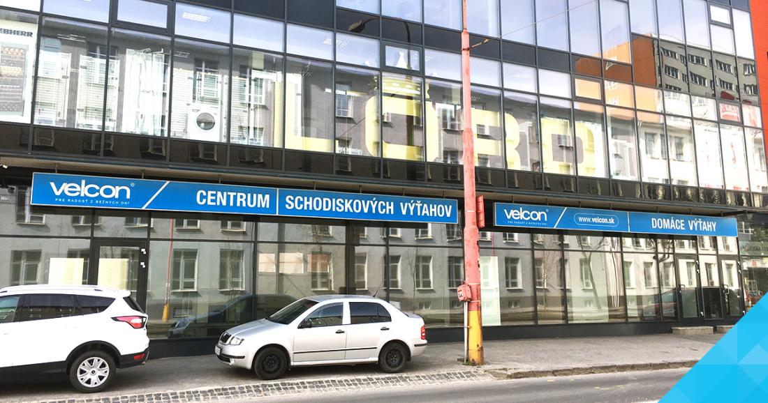 Showroom - Centrum schodiskových výťahov v Bratislave