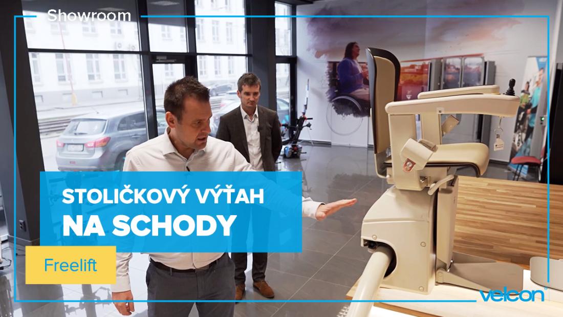 Výťah na schody: stoličkový výťah Freelift